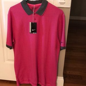 NWT Nike Golf Tour Performance DriFit M golf shirt